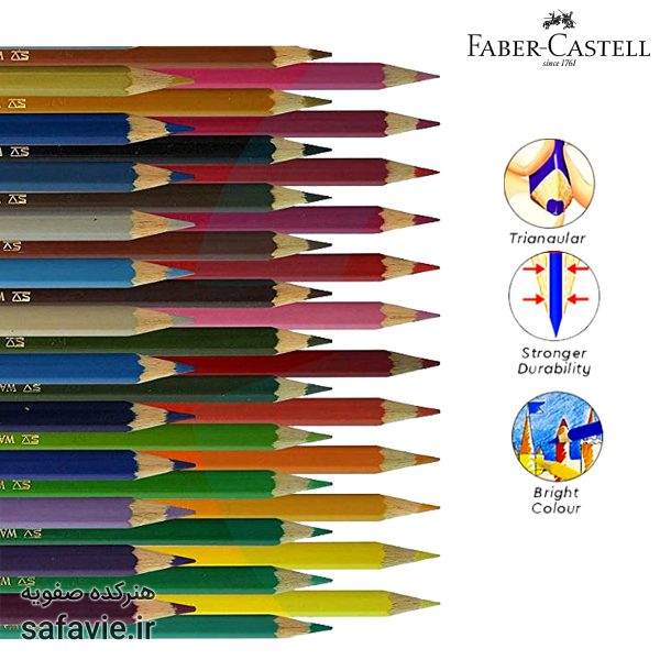 مداد رنگی فابرکاستل 48 رنگ